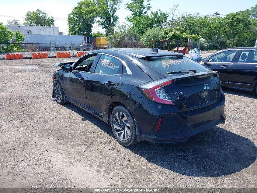 2018 Honda Civic Lx VIN: SHHFK7H2XJU430736 Lot: 39495711