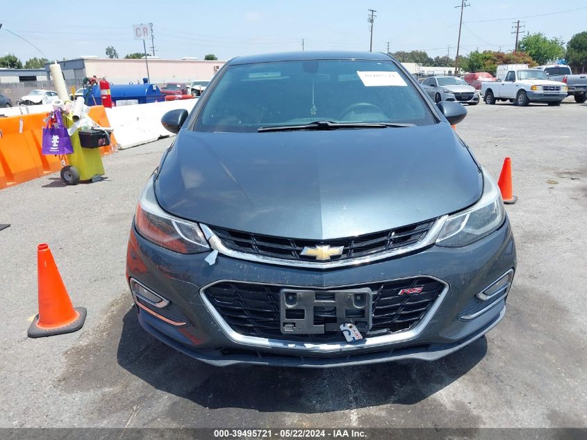 2017 Chevrolet Cruze Lt Auto VIN: 1G1BE5SM6H7275245 Lot: 39495721