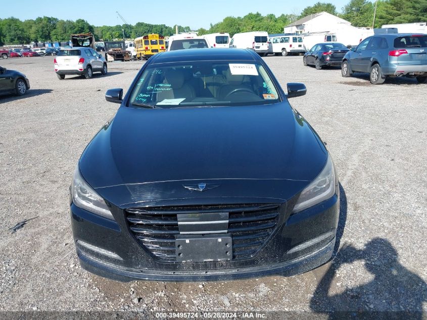 2015 Hyundai Genesis 5.0 VIN: KMHGN4JF4FU035938 Lot: 39495724