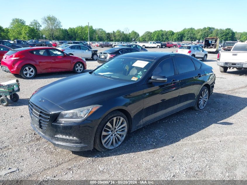 2015 Hyundai Genesis 5.0 VIN: KMHGN4JF4FU035938 Lot: 39495724