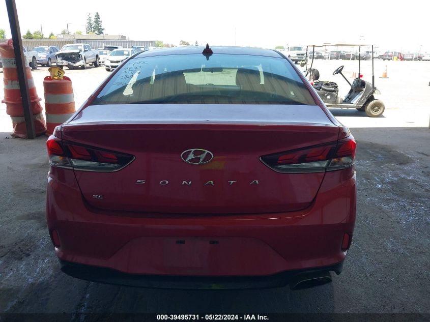 2018 Hyundai Sonata Se VIN: 5NPE24AF0JH690654 Lot: 39495731
