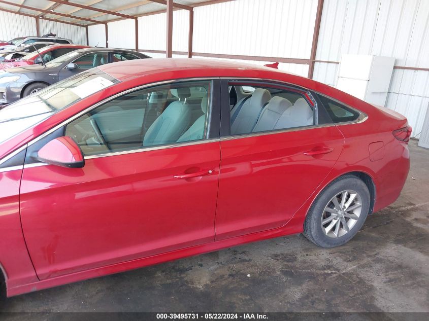 2018 Hyundai Sonata Se VIN: 5NPE24AF0JH690654 Lot: 39495731