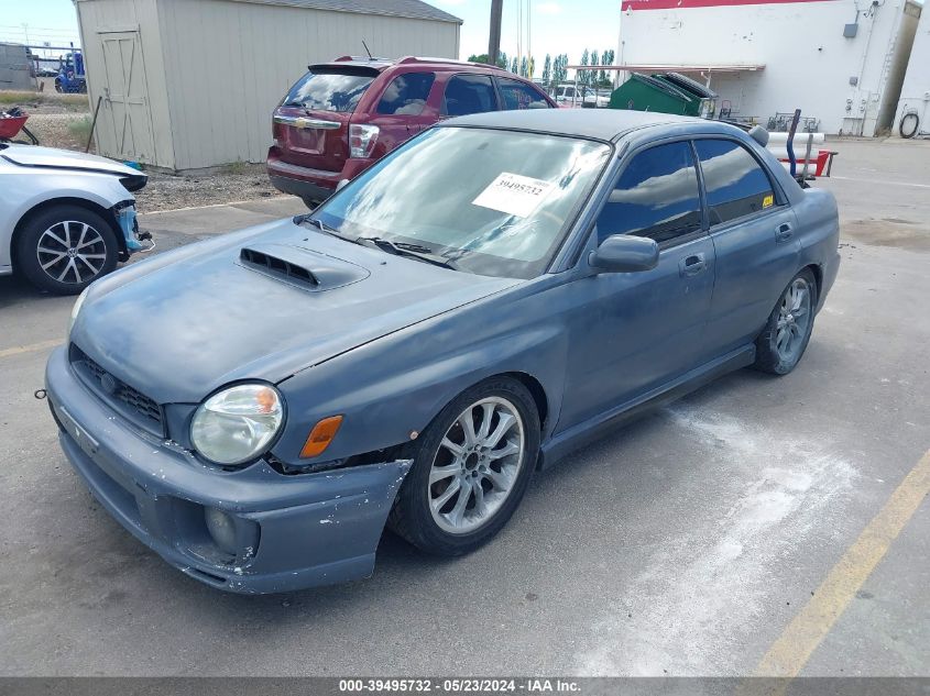 2002 Subaru Impreza Wrx VIN: JF1GD29682G519979 Lot: 39495732