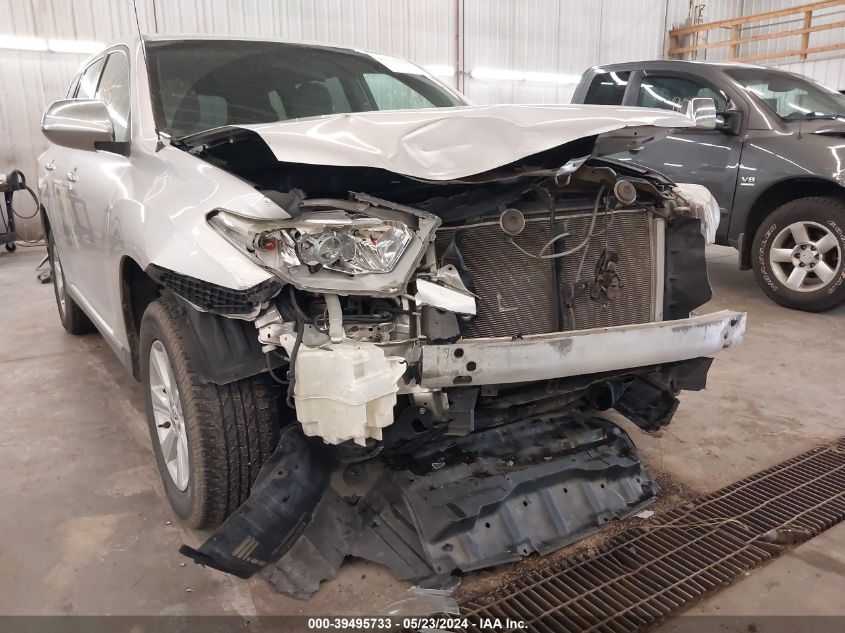 2012 Toyota Highlander Base V6 VIN: 5TDBK3EH6CS165037 Lot: 39495733