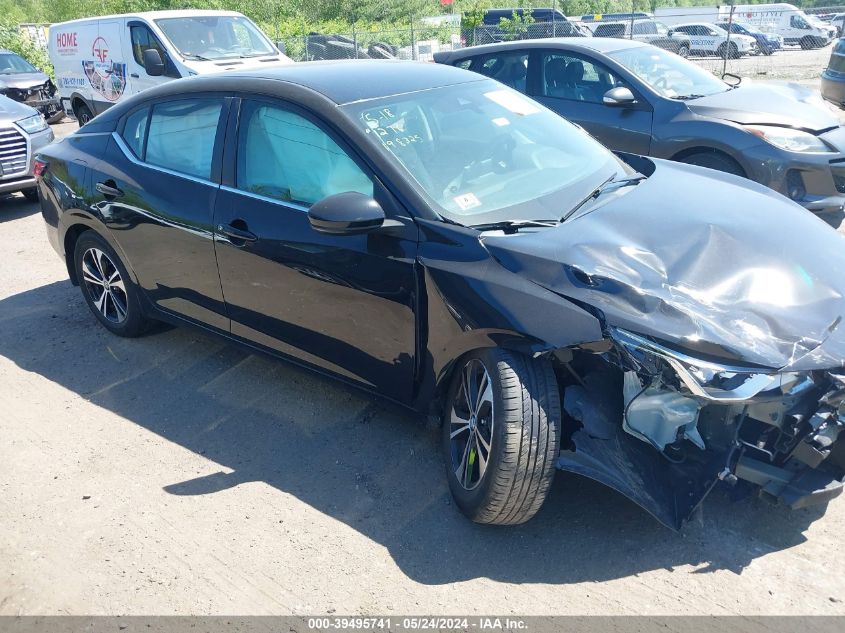 2020 Nissan Sentra Sv Xtronic Cvt VIN: 3N1AB8CV0LY291276 Lot: 39495741