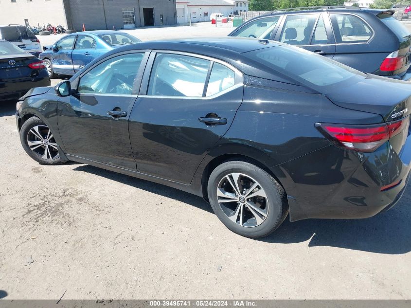 2020 Nissan Sentra Sv Xtronic Cvt VIN: 3N1AB8CV0LY291276 Lot: 39495741