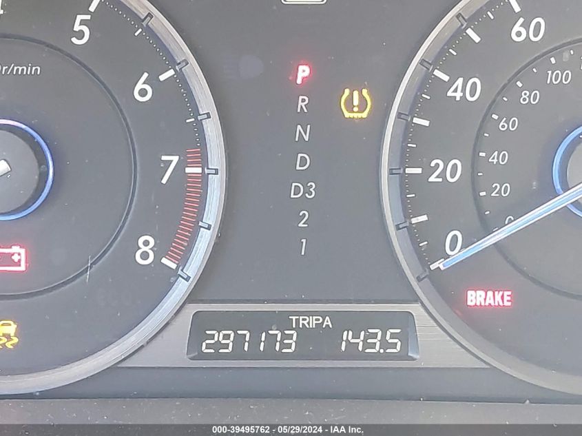 2010 Honda Accord Crosstour Ex-L VIN: 5J6TF1H50AL004593 Lot: 39495762