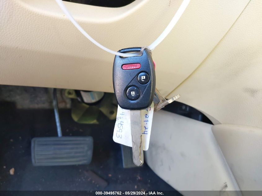 2010 Honda Accord Crosstour Ex-L VIN: 5J6TF1H50AL004593 Lot: 39495762