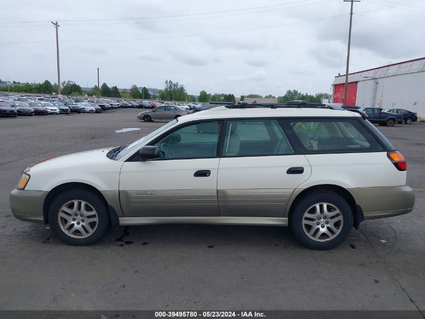 2004 Subaru Outback VIN: 4S3BH675647645495 Lot: 39495780