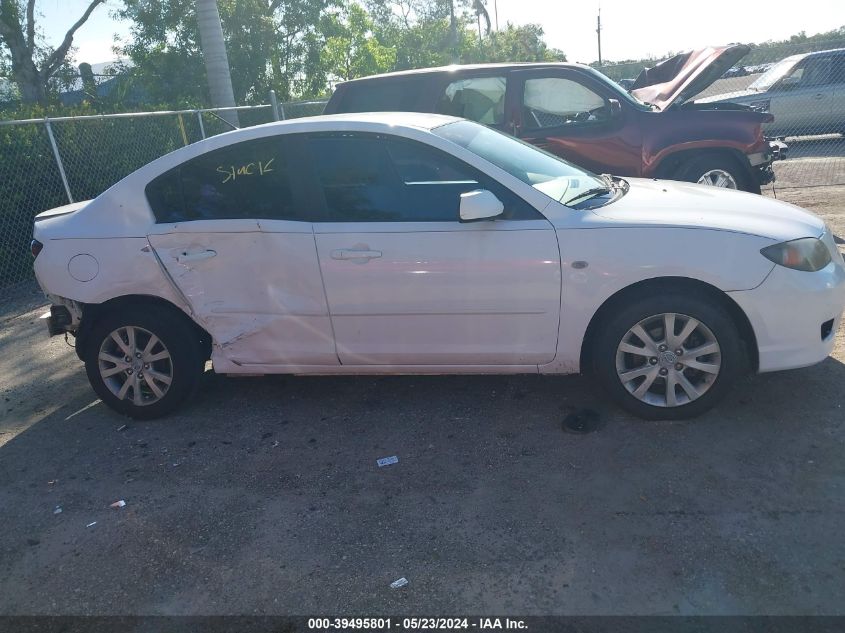 2007 Mazda Mazda3 I VIN: JM1BK12F871729328 Lot: 39495801