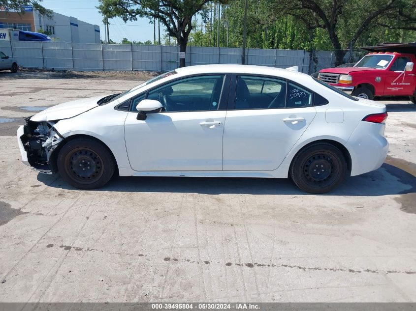 2021 Toyota Corolla Le VIN: 5YFEPMAE6MP208236 Lot: 39495804