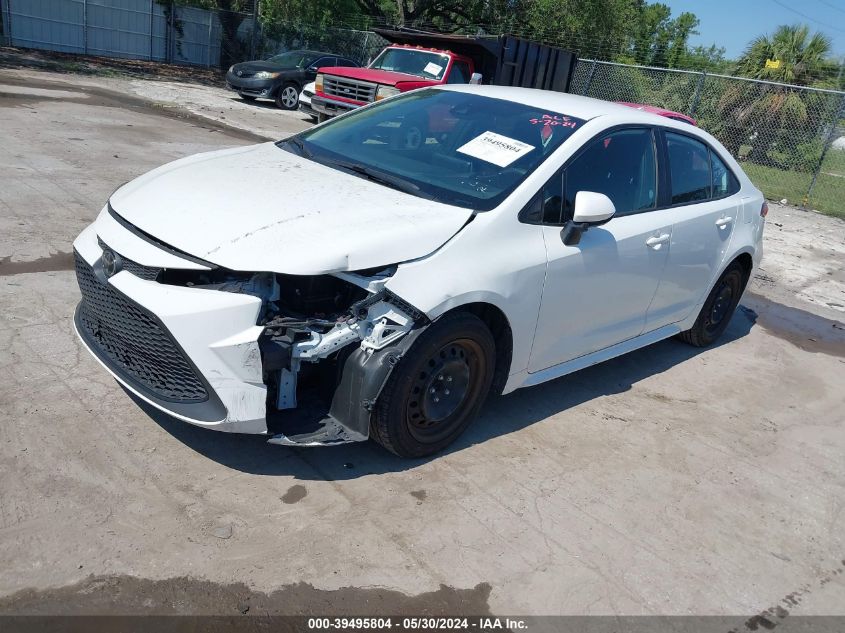 2021 Toyota Corolla Le VIN: 5YFEPMAE6MP208236 Lot: 39495804