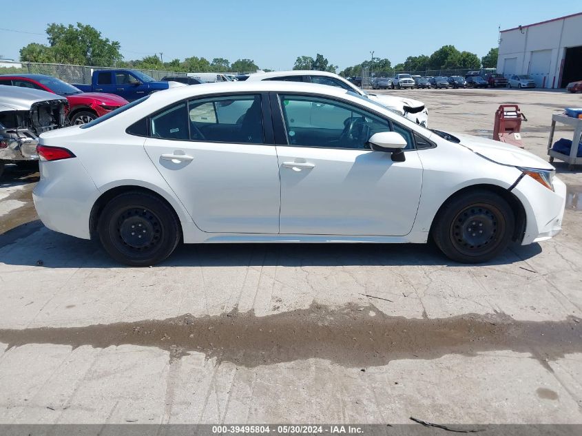 2021 Toyota Corolla Le VIN: 5YFEPMAE6MP208236 Lot: 39495804