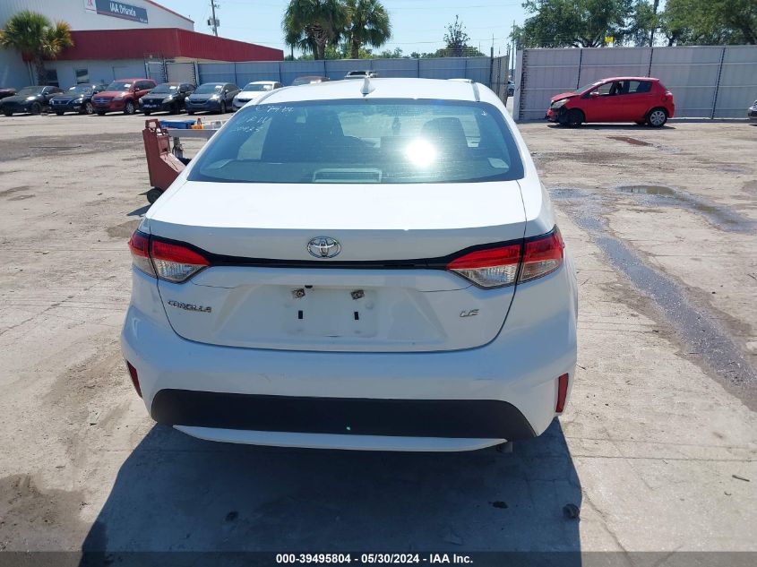 2021 Toyota Corolla Le VIN: 5YFEPMAE6MP208236 Lot: 39495804