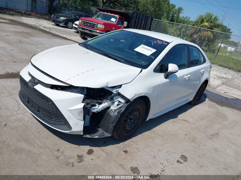 2021 Toyota Corolla Le VIN: 5YFEPMAE6MP208236 Lot: 39495804