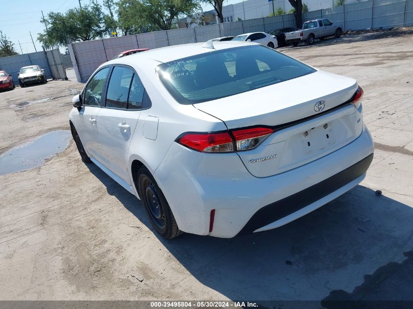 2021 Toyota Corolla Le VIN: 5YFEPMAE6MP208236 Lot: 39495804