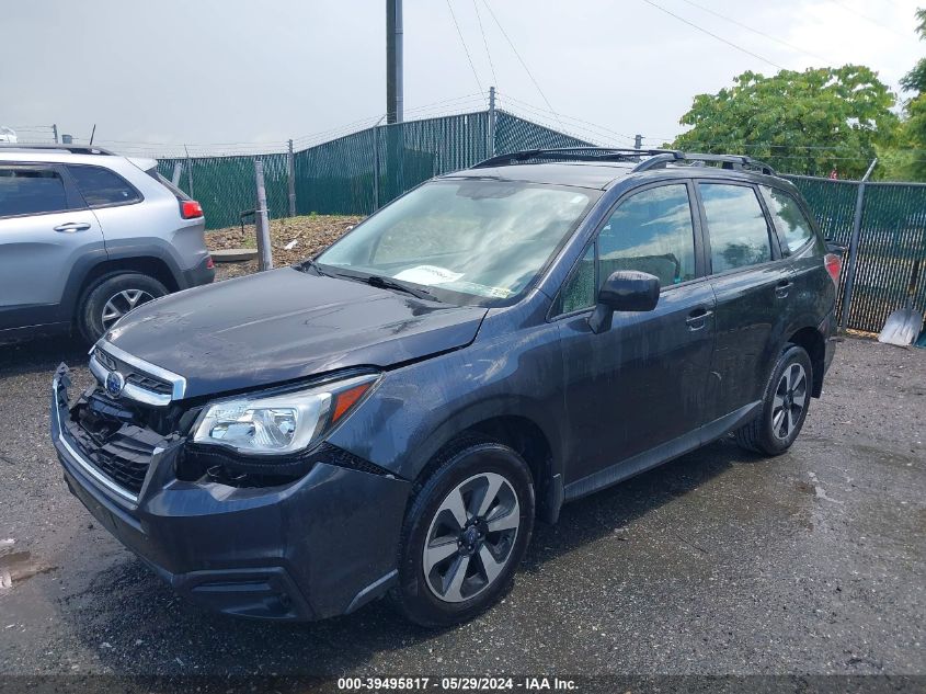 2017 Subaru Forester 2.5I VIN: JF2SJABC6HH594899 Lot: 39495817