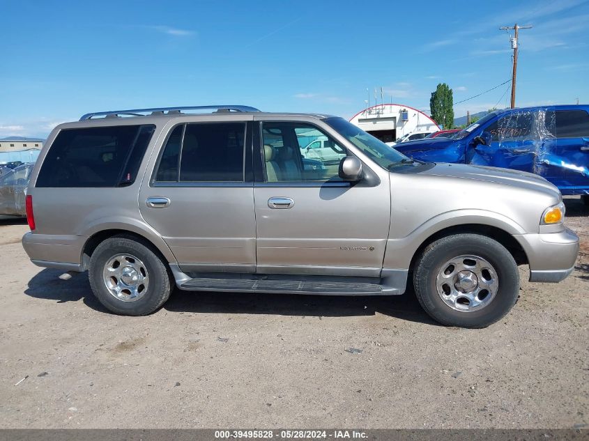 2000 Lincoln Navigator VIN: 5LMFU28A2YLJ17671 Lot: 39495828