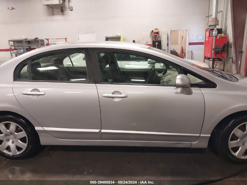2009 Honda Civic Lx VIN: 19XFA16549E040604 Lot: 39495834