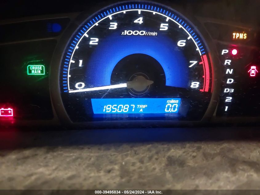 2009 Honda Civic Lx VIN: 19XFA16549E040604 Lot: 39495834