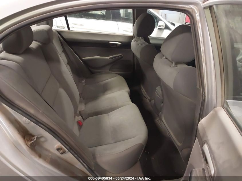 2009 Honda Civic Lx VIN: 19XFA16549E040604 Lot: 39495834