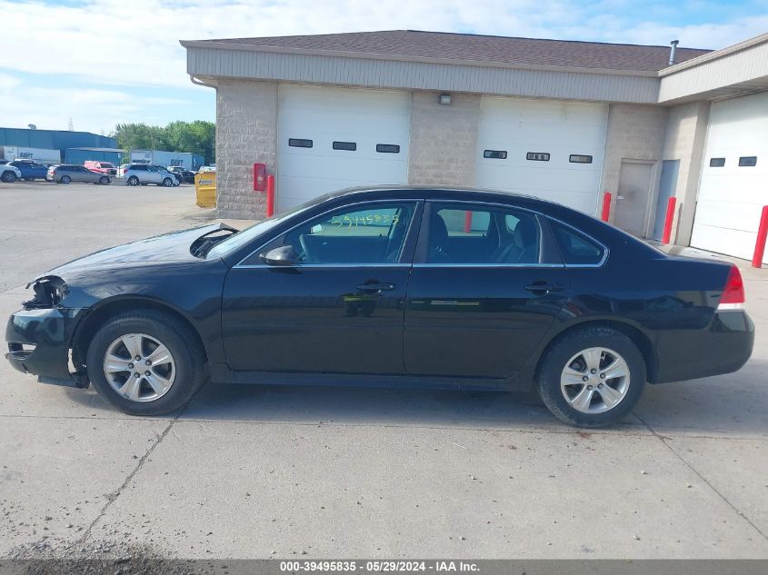 2012 Chevrolet Impala Ls VIN: 2G1WF5E32C1182598 Lot: 39495835