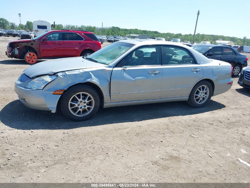 2004 Mitsubishi Diamante Ls VIN: 6MMAP67P84T007021 Lot: 39495841