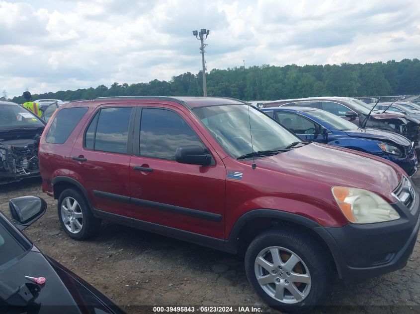 2004 Honda Cr-V Lx VIN: SHSRD68484U200825 Lot: 39495843