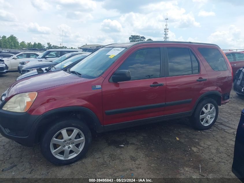 2004 Honda Cr-V Lx VIN: SHSRD68484U200825 Lot: 39495843