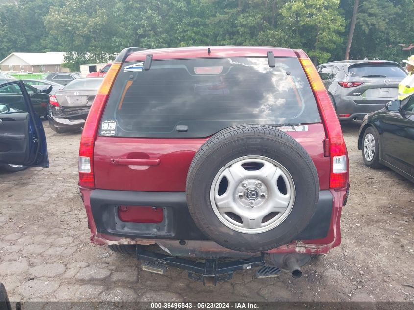 2004 Honda Cr-V Lx VIN: SHSRD68484U200825 Lot: 39495843