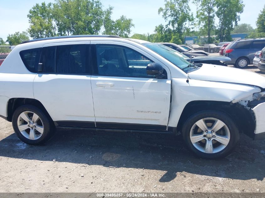 2014 Jeep Compass Sport VIN: 1C4NJDBB7ED828734 Lot: 39495857