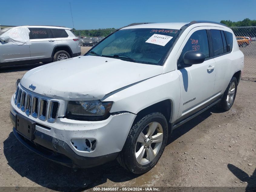 2014 Jeep Compass Sport VIN: 1C4NJDBB7ED828734 Lot: 39495857