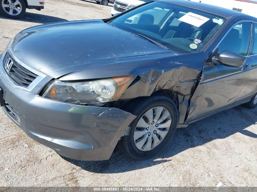 2009 Honda Accord 2.4 Lx VIN: JHMCP26359C000611 Lot: 39495861