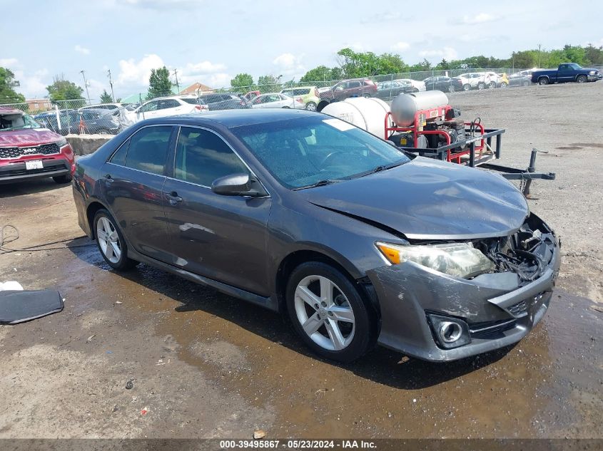 2013 Toyota Camry Se VIN: 4T1BF1FK8DU707699 Lot: 39495867