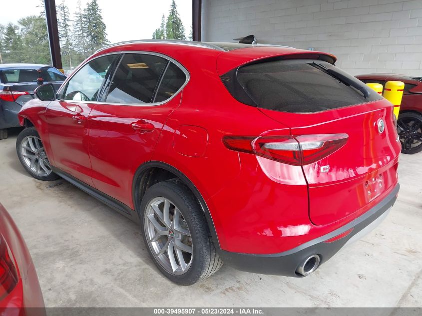 2018 Alfa Romeo Stelvio Ti Awd VIN: ZASFAKBN1J7B95067 Lot: 39495907