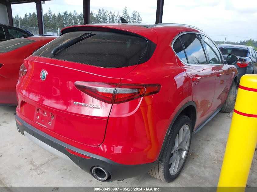 2018 Alfa Romeo Stelvio Ti Awd VIN: ZASFAKBN1J7B95067 Lot: 39495907