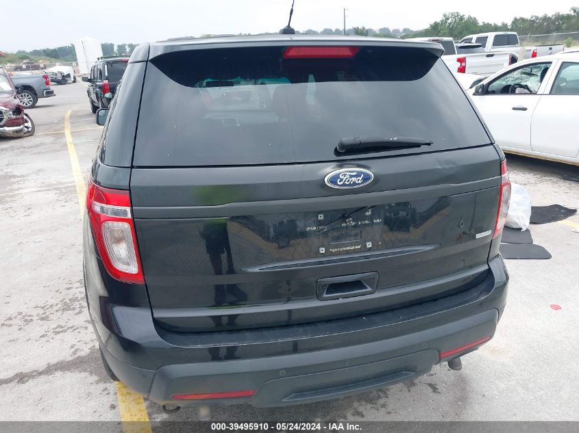 2013 Ford Utility Police Interceptor VIN: 1FM5K8AR3DGC26060 Lot: 39495910