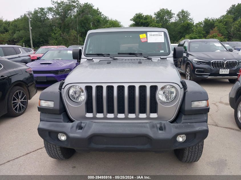 2021 Jeep Wrangler Unlimited Sport S 4X4 VIN: 1C4HJXDN0MW527845 Lot: 39495916