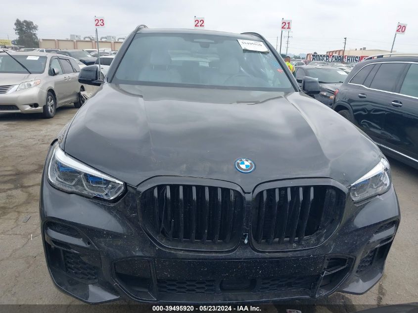 2023 BMW X5 Phev xDrive45E VIN: 5UXTA6C01P9R63230 Lot: 39495920