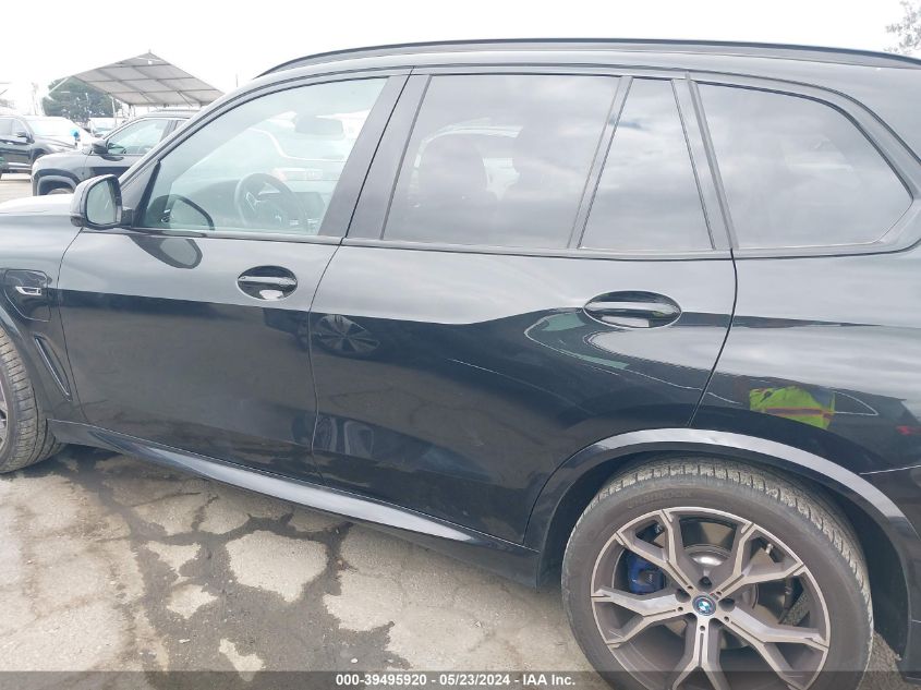 2023 BMW X5 Phev xDrive45E VIN: 5UXTA6C01P9R63230 Lot: 39495920