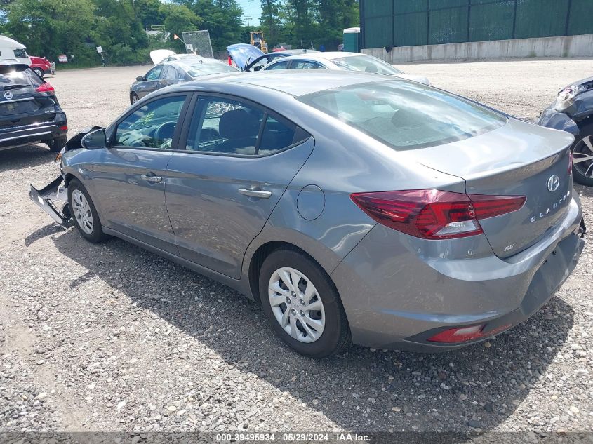 2019 Hyundai Elantra Se VIN: 5NPD74LF3KH413654 Lot: 39495934