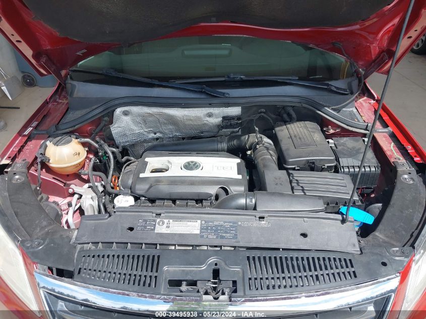 2011 Volkswagen Tiguan S VIN: WVGBV7AX6BW001356 Lot: 39495938