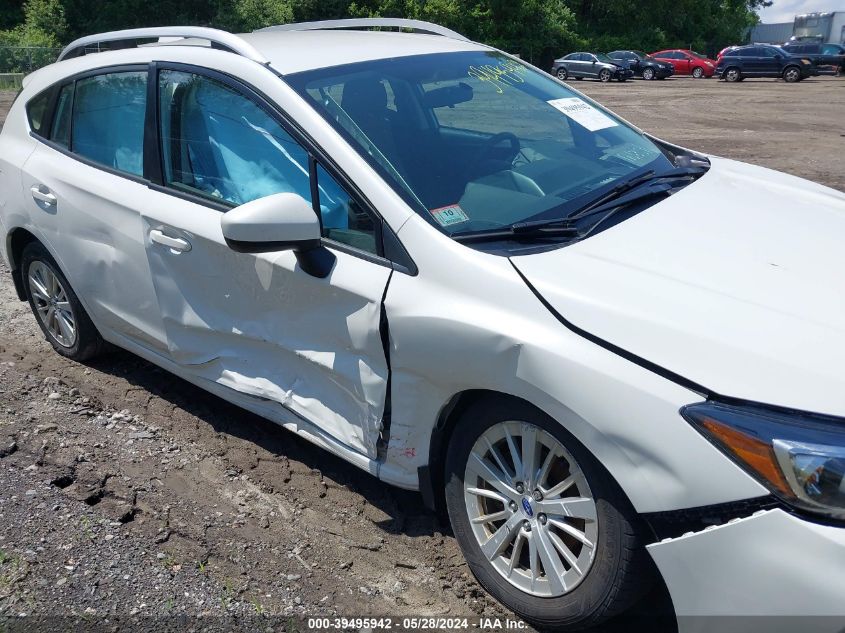 2017 Subaru Impreza 2.0I Premium VIN: 4S3GTAB67H3717289 Lot: 39495942