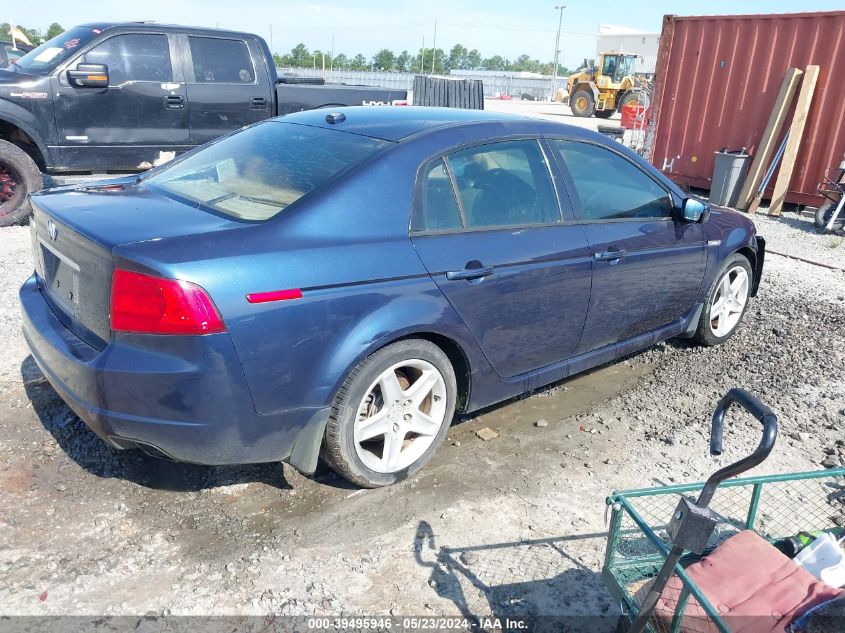 2005 Acura Tl VIN: 19UUA66285A029517 Lot: 39495946