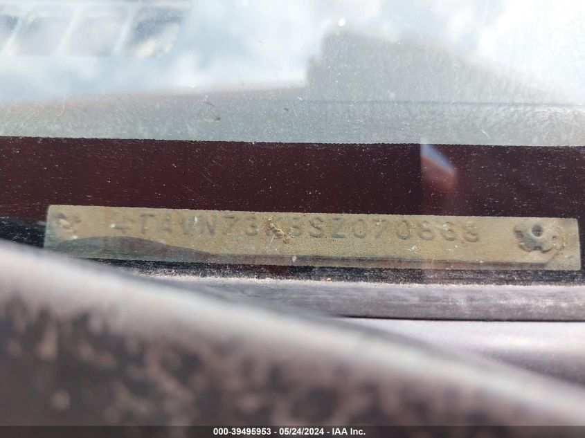 1995 Toyota Tacoma Xtracab Sr5 VIN: 4TAVN73K8SZ070868 Lot: 39495953