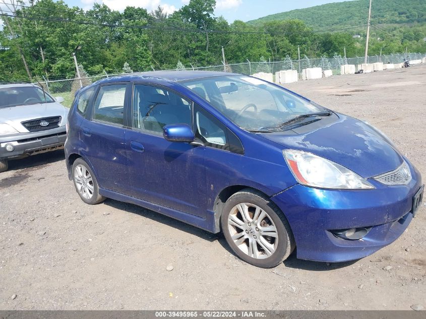 2009 Honda Fit Sport VIN: JHMGE87449S074383 Lot: 39495965