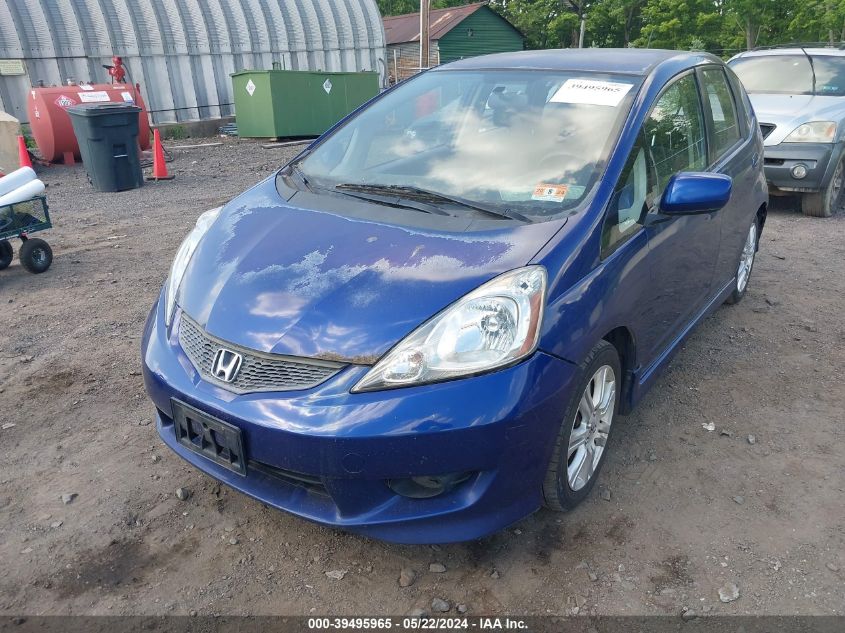 2009 Honda Fit Sport VIN: JHMGE87449S074383 Lot: 39495965