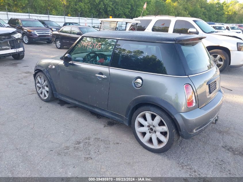 2004 Mini Cooper S VIN: WMWRE33484TD76071 Lot: 39495970