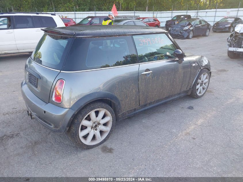 2004 Mini Cooper S VIN: WMWRE33484TD76071 Lot: 39495970