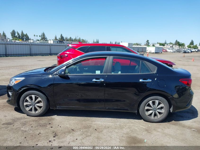 2022 Kia Rio S VIN: 3KPA24AD2NE495162 Lot: 39496002